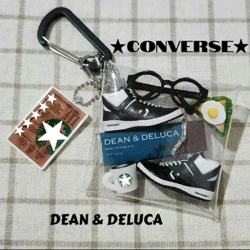 가챠 파우치 딘&델루카 컨버스 블랙