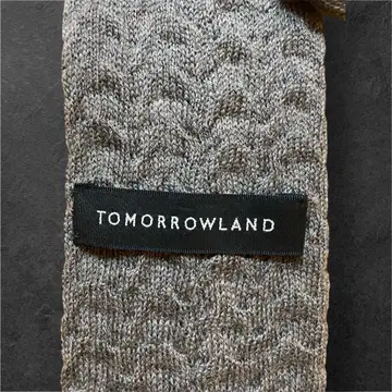 TOMORROWLAND 울 니트 타이