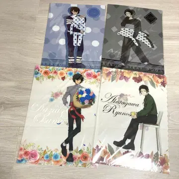 문호 스트레이독스 다자이, 류노스케 클리어 파일 세트