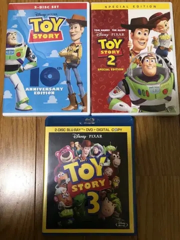 토이 스토리 1~3 3작품 세트 (2010 미국)