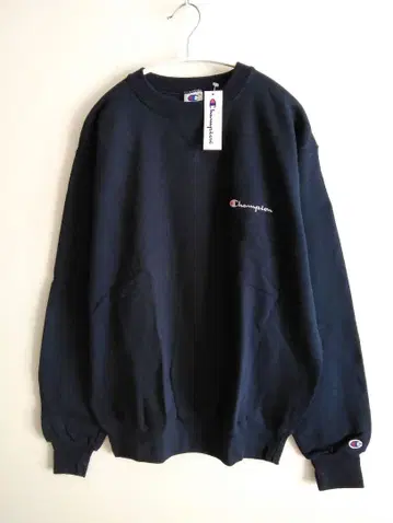 새상품 Champion 속기모 맨투맨 L 사이즈 남성용 겨울