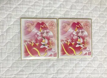 프리큐어 큐어 스칼렛 색지 2장 세트