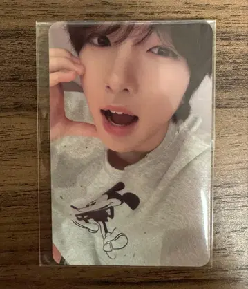 nct wish 사쿠야 트레이딩 카드