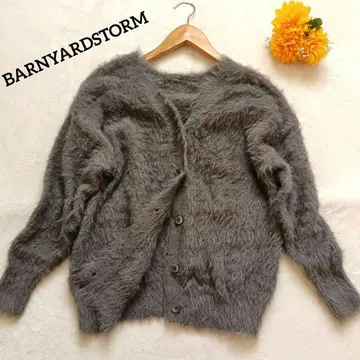 BARNYARDSTORM 샤기 가디건 새상품급
