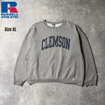 90s Russell 러셀 맨투맨 XL 그레이 칼리지 V 가제트