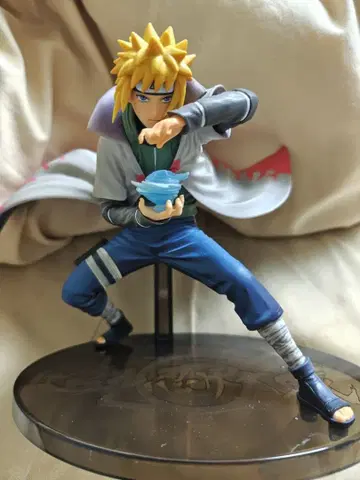 나루토 조형 인계대전 해외 중국 한정판 나미카제 미나토 상자 없음 개봉품