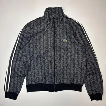 [ 즉시 완판 아이템 ] LACOSTE 모노그램 자카드 트랙 자켓