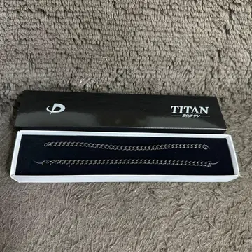 파이텐 탄화 티타늄 체인 목걸이 45cm