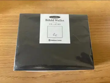 천연 가죽 접이식 지갑 블래키 포켓몬 센터 가죽 소가죽 블랙 블랙