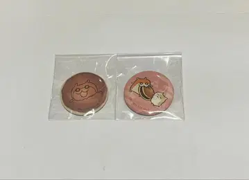 쿠소하무짱 코비하무짱 캔뱃지 2개 세트