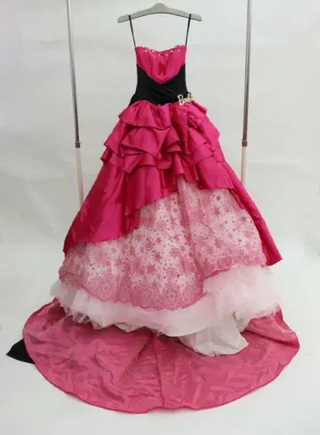 바비 웨딩 드레스 컬러 드레스