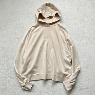 프레임워크 후드티 풀오버 루즈핏 후드 베이지 프리 사이즈