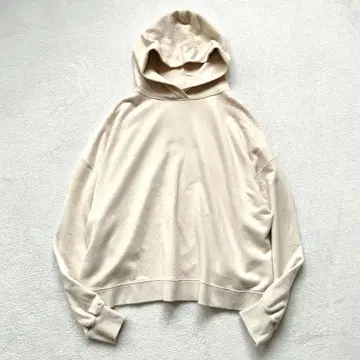 프레임워크 후드티 풀오버 루즈핏 후드 베이지 프리 사이즈