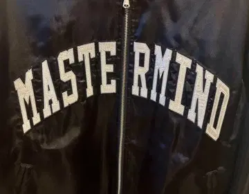 mastermind JAPAN 바시티 자켓 블랙
