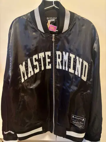 mastermind JAPAN 바시티 자켓 블랙