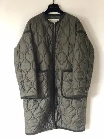 더 신존 *더 신존 퀼팅 코트 카키