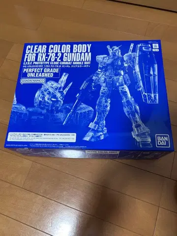 RX-78-2 건담 클리어 컬러 바디