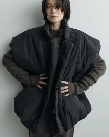 완판 anuke Volume Over Vest