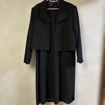 블랙 원피스 정장