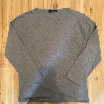 새상품급 세인트 제임스 T5 ML 그레이 무지 웨쌍 바스크 셔츠