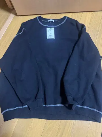 시노 헤비 웨이트 스티치 맨투맨 풀오버