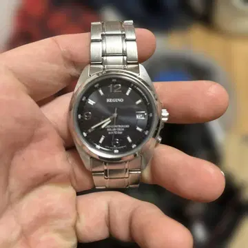 REGNO 쿼츠 손목시계 블랙