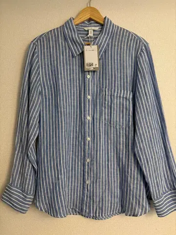 H&M 린넨 셔츠 M 사이즈