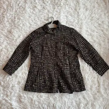 Liliane Burty Eclat 여성용 긴팔 셔츠 S 올 패턴 면