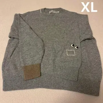 XL 안야 힌드마치 2023 유니클로 크루넥 스웨터 안야