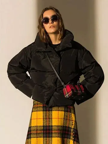 Mila Owen 빅 칼라 다운 자켓