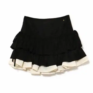 andmary Mel gather skirt Black andmary