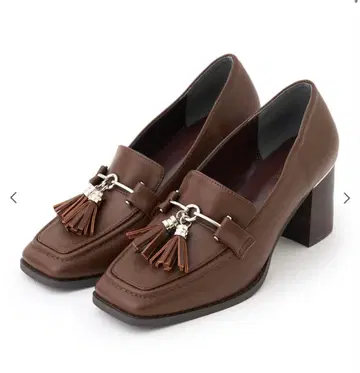 COCODEAL 태슬 힐 로퍼