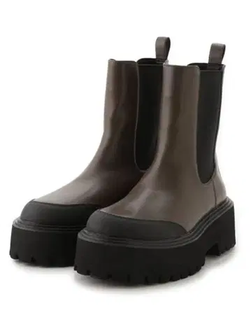 Mila Owen 미라 오웬 트랙 밑창 사이드 고어 부츠