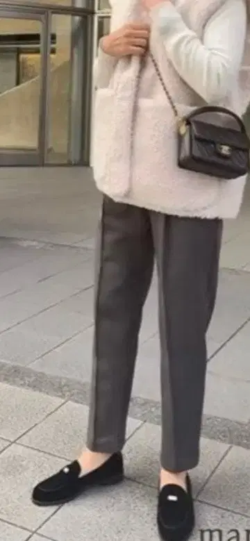 OHGA 코인 로퍼 블랙 24.5cm