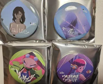 Ado 5주년 캔뱃지 4개 세트