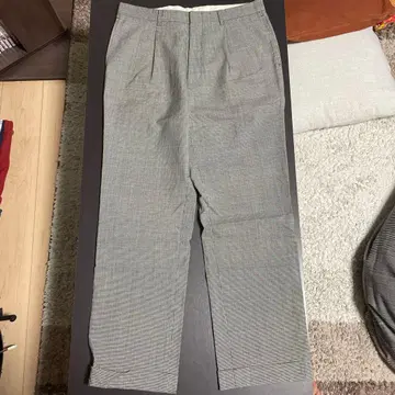 그레이 슬랙스 사이즈 85 울 100%