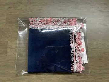 친자와 레이스 타월 손수건 Maglie le Casstto 네이비