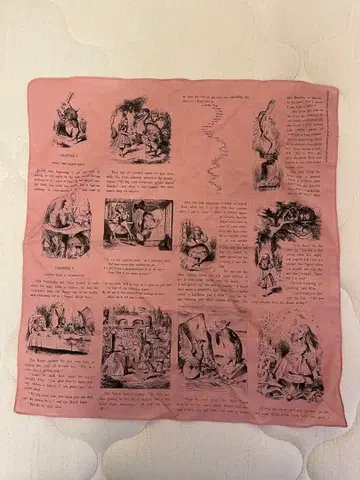 이상한 나라의 앨리스 존 테니얼 손수건