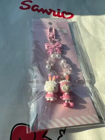 산리오 메조피아노 헬로키티 키링 베리에