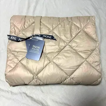 TAION 타이온 리버서블 다운 스톨 머플러 카키