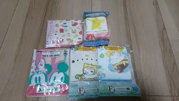 캐릭터 손수건 5개 세트