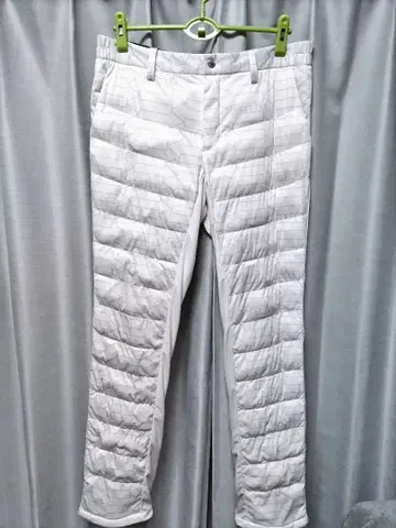 캘러웨이 2way 충전솜 팬츠 올 패턴 화이트