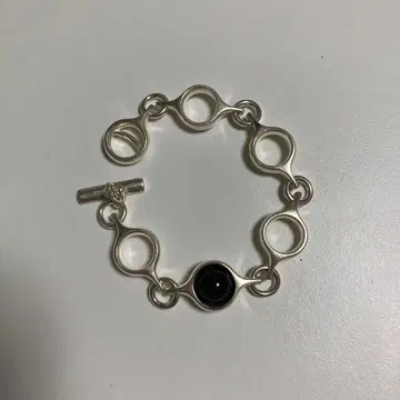 조지 젠슨 스피어 블랙 아게이트 팔찌