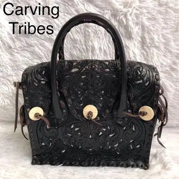 핸드백 가죽 천연 가죽 Carving Tribes 카빙 트라이브스