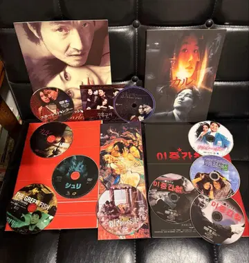 한석규 영화 DVD 팸플릿 CD 세트 쉬리, 칼, 8월의 크리스마스 외