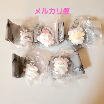 [세미 컴프 ] 산리오 메지루시 액세서리 포근포근 스노우 5종