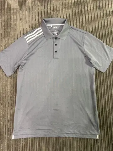 adidas CLIMACOOL 2XL 그레이 피케 셔츠