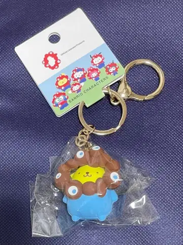 오사카 간사이 박람회 산리오 먀쿠먀쿠 파스텔 키링 폼폼푸딩