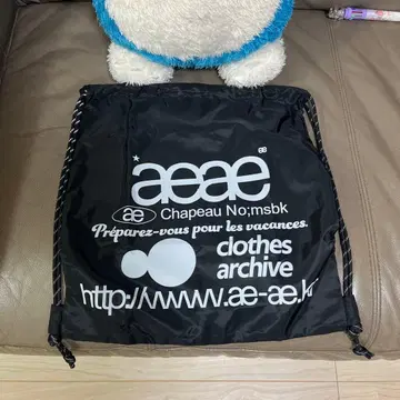 aeae 로고 나일론 백 새상품급