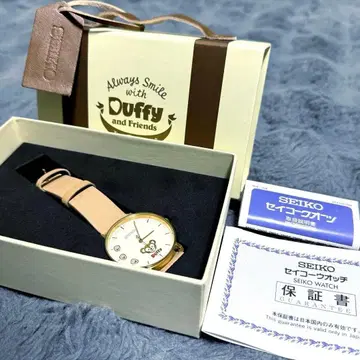컨디션 최상 SEIKO 세이코 더피 손목시계 15주년 한정판 완비품